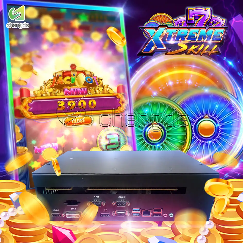 Wild Multi Play Video Games Vertical Game Board Skill Machine Board Nudge Game Xtreme For Sale