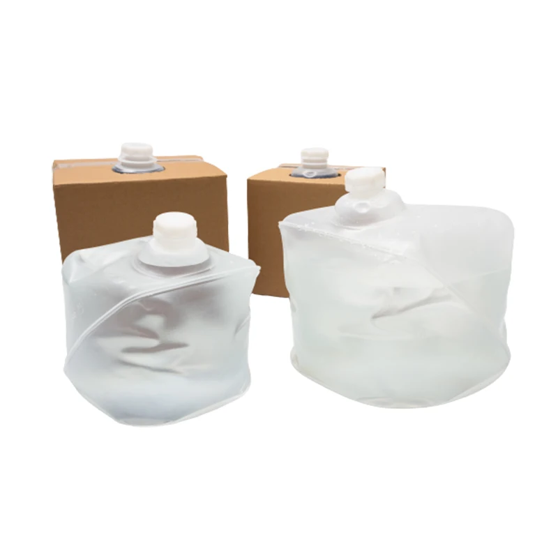 Cubitainer bag water container cubic shape cubitainer 5 liter 10l plastic foldable cubitainer