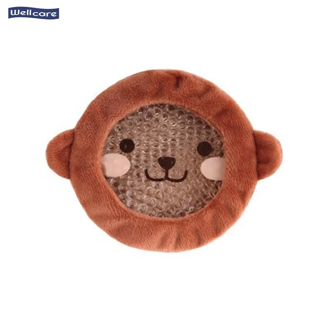 Winter Heat Pack Reusable kids aqua pearls round shaped Reusable cold gel ice pack hand warmer