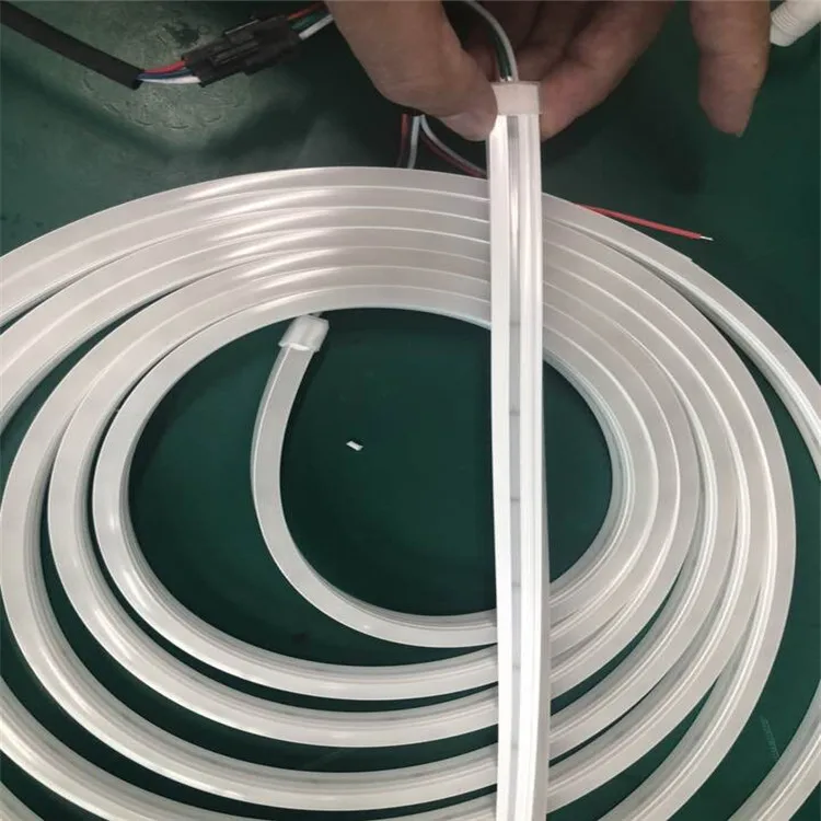 Led Flexible Neon Strip Light Feet Neon Lights RGB Words Decorate PC Market Party Wedding DC 12V Festival Decoration 20 80 100