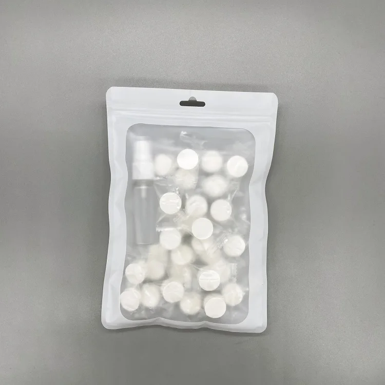 30 Pieces mini pocket tissue compressed towel tablets magic compressed towel tablets