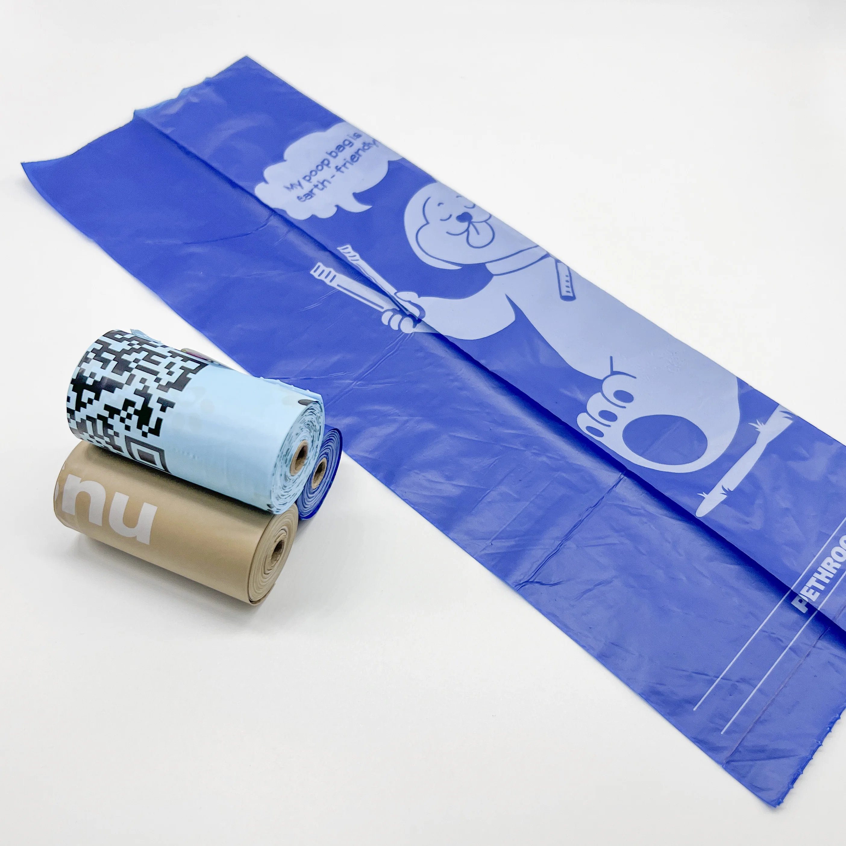 Factory Wholesale Dog Poop Bag Plastic Pet Cleaning Supplies for Dog Toilet Picker Garbage Dog Poop Bag