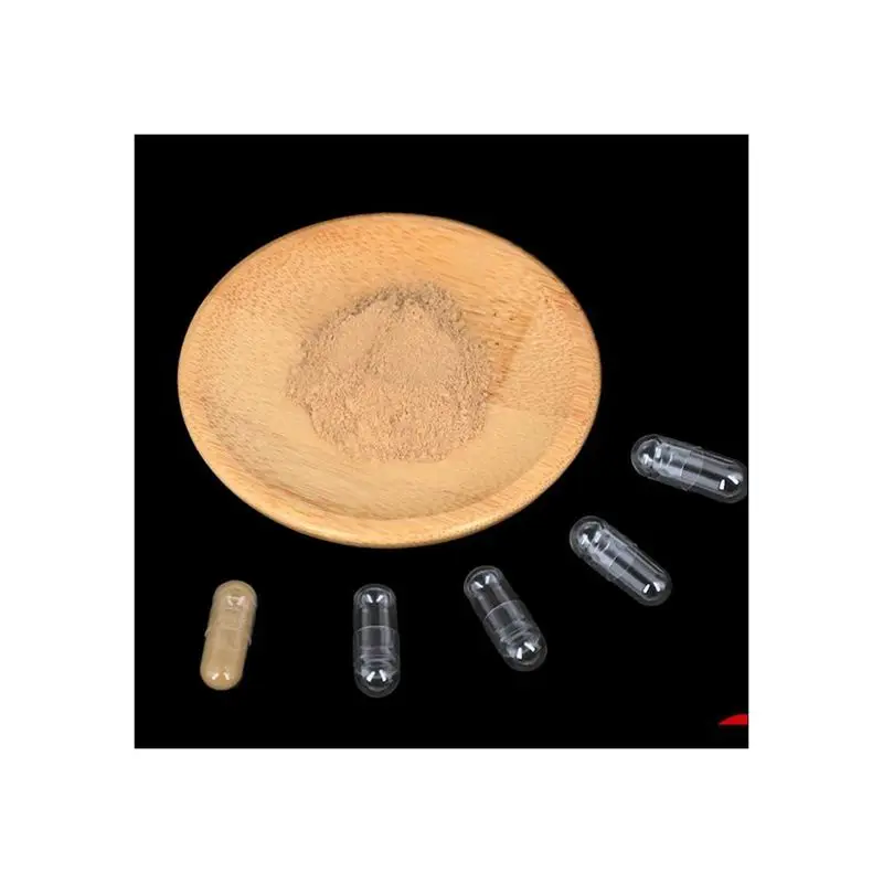 Top Quality Transparent Hpmc Hard Capsules Capsula Vacia 0 Vegan Empty Pill Capsules