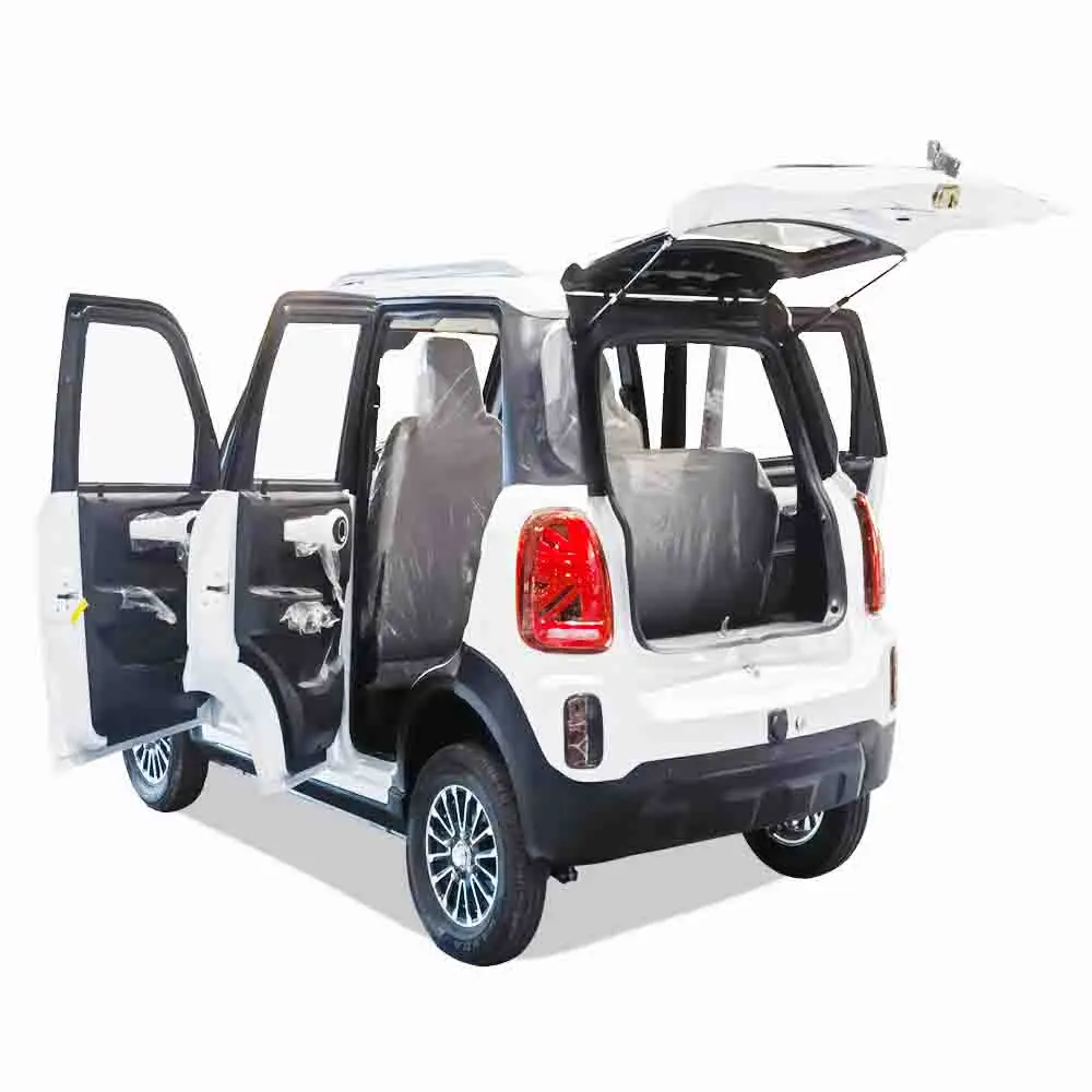 China Mini Electric Car Big Motor Luxury Interior Minicar 4 Seats