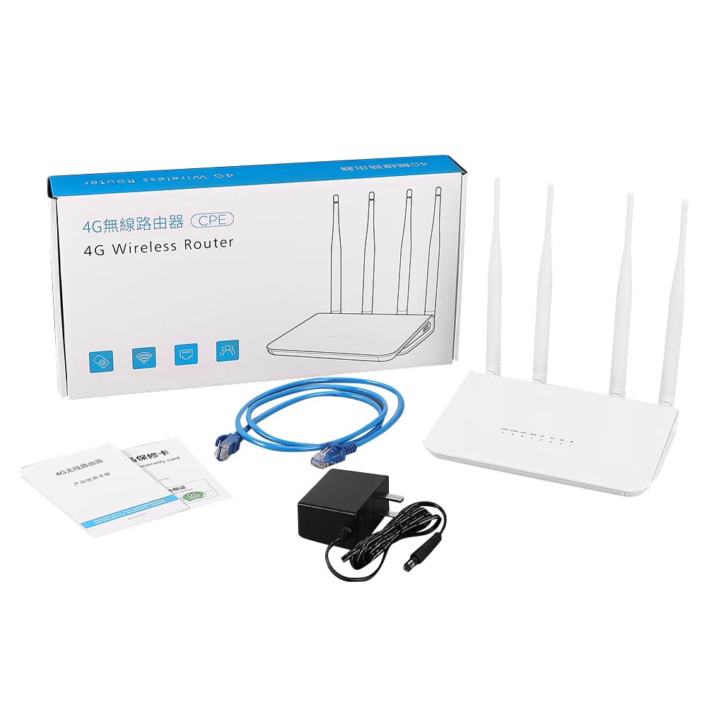 1 lan port 300mbps Cat 4 TR069 2.4g wifi best 4g lte wifi router