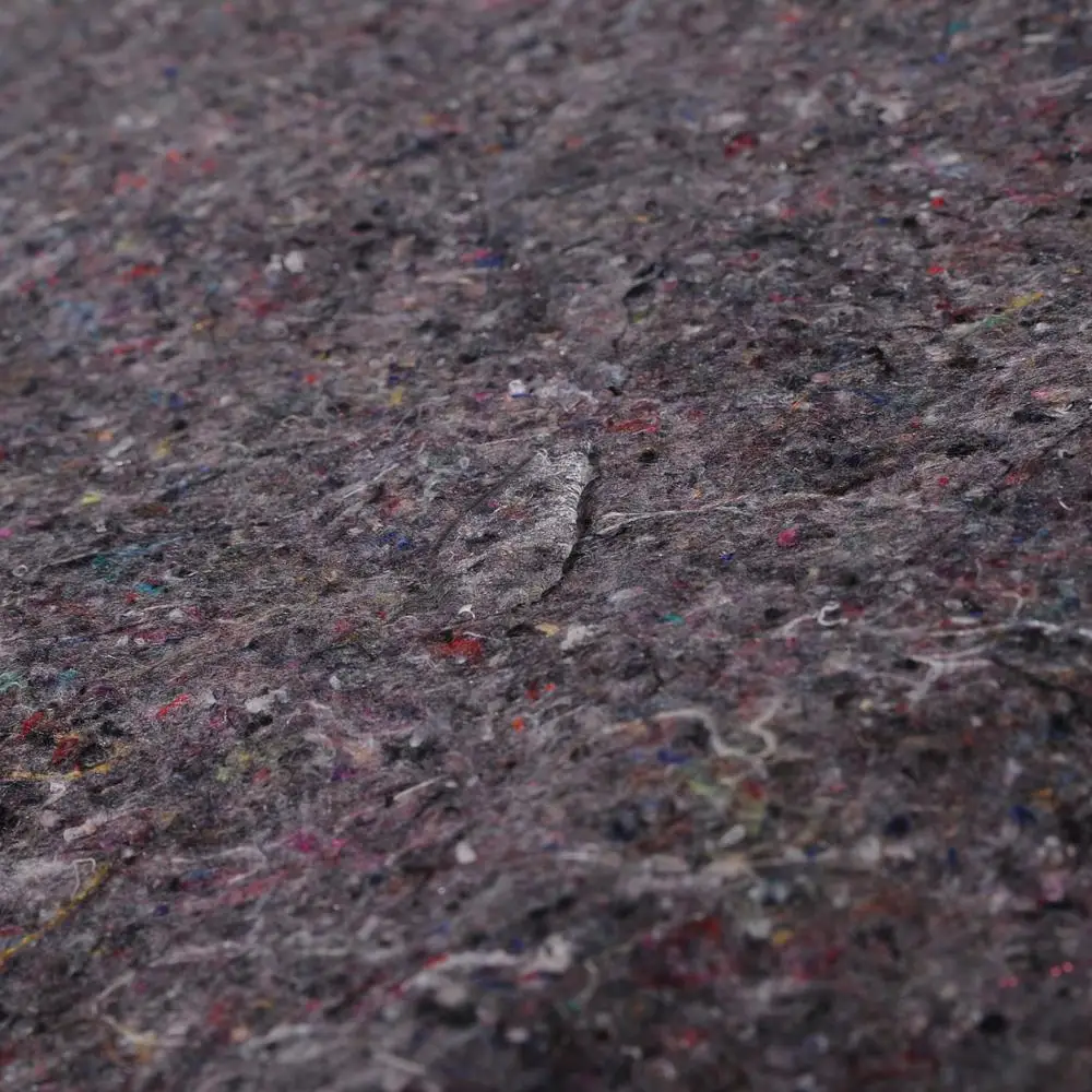 Chinese 50m roll painter floor cover felt  paint mat with anti-slip foil painter felt waterproof felt