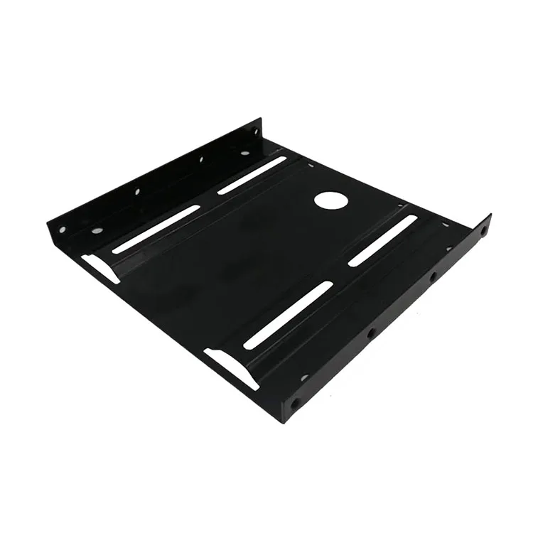 custom sheet metal steel part case cover 2.5 to 3.5 laptop  SSD HDD bracket Adapter Mounting Bracket hard disk driver holder