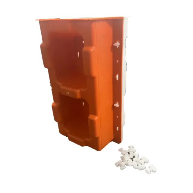 Renfa High Quality PP Concrete Cement Hollow Block Brick Molds Wall Decorative Interlocking Design with Price Advantage on Sale