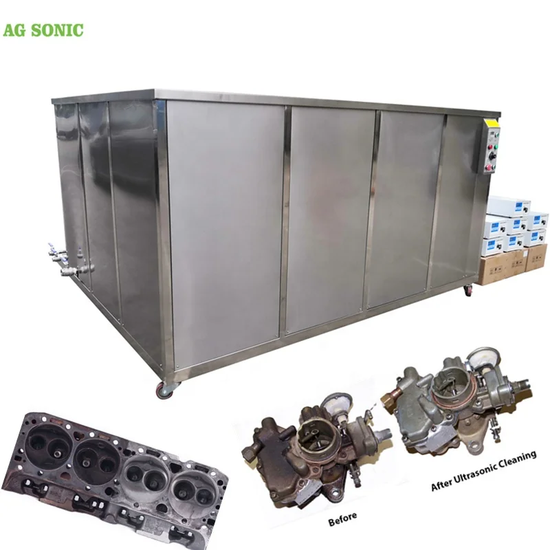 Tank Cleaning Machines Spare Parts Washing Machine Clean Engine Parts DPF Ultrasonic Bath
