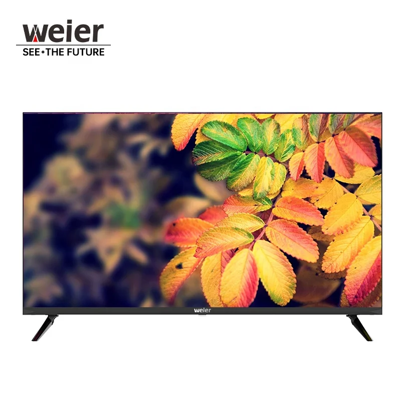 weier OEM factory price LCD tv smart 50 inch 32 40 43 55 65 75 inch televisions 4k smart tv