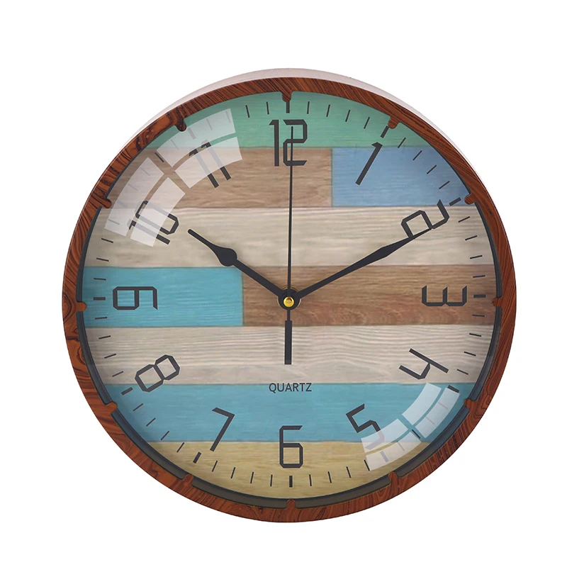 Custom home decoration gift Wall Clocks Vintage Wood Industrial Designs large digital decorative wall Clocks