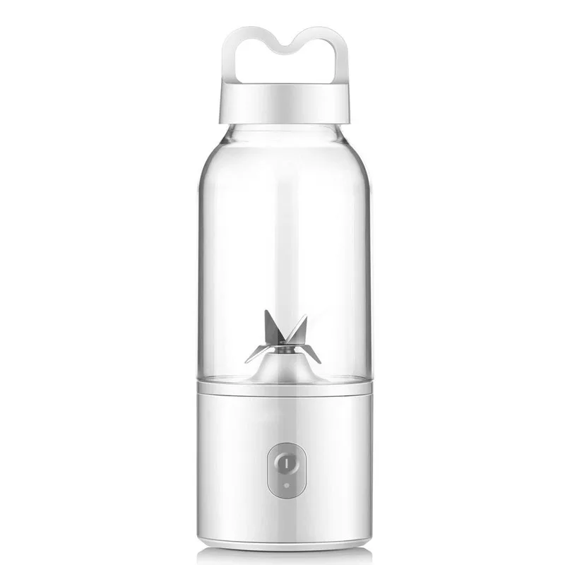 500mL USB Blender Juicer Cup 2 In 1 Portable Blender Food Processor For Travel