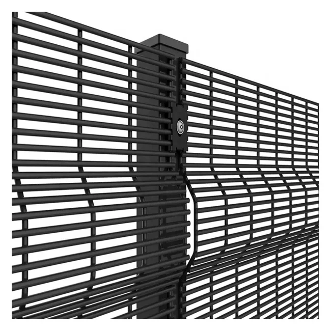 High quality 358 security fence durable clear vu anti climb clear view 358 fence