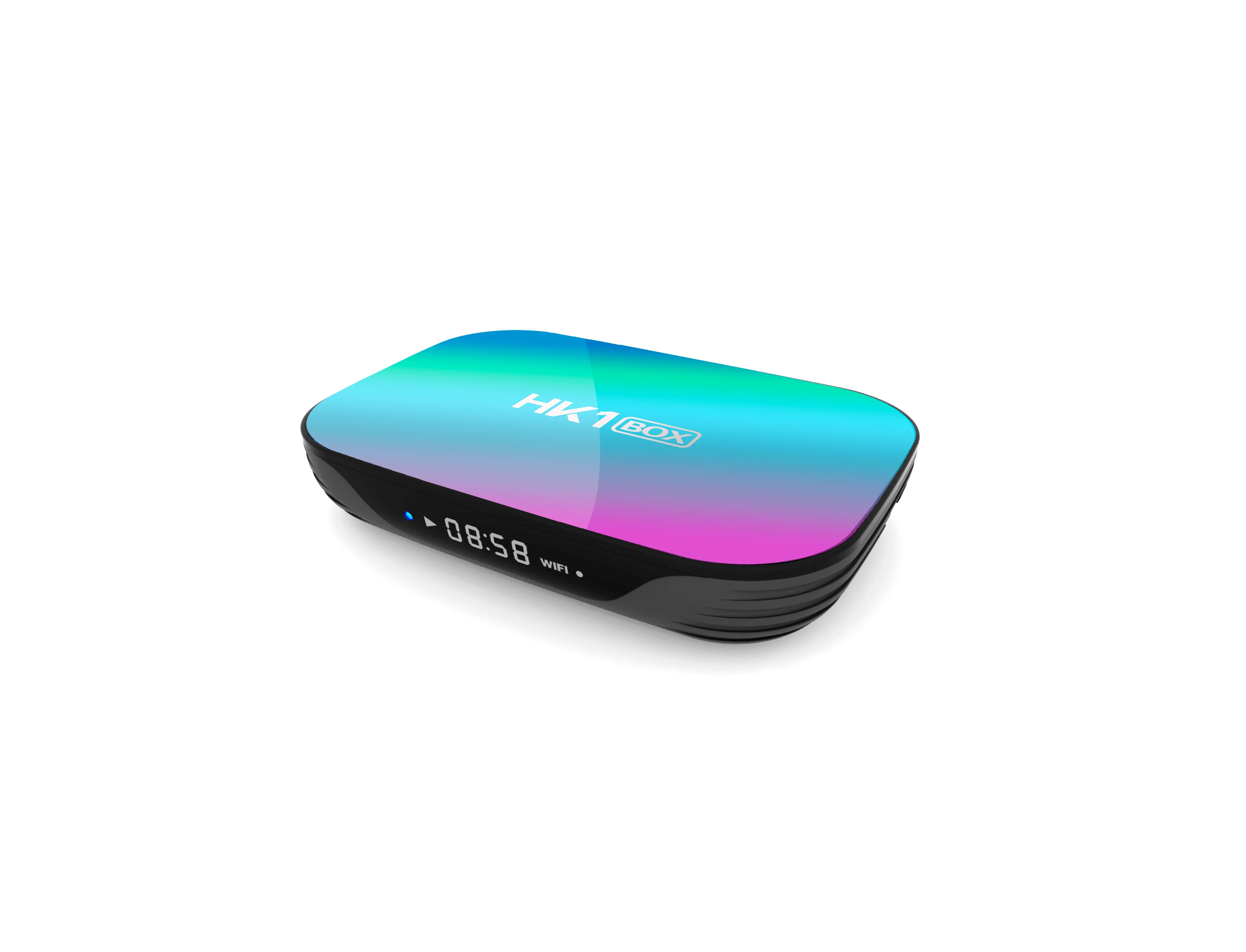 HK1 коробка Android 9 0 умные телевизоры Amlogic S905X3 телеприставки 4GB32GB 2 4 г/5 г AC Wifi 1000 м BT4.0 Hk1Box