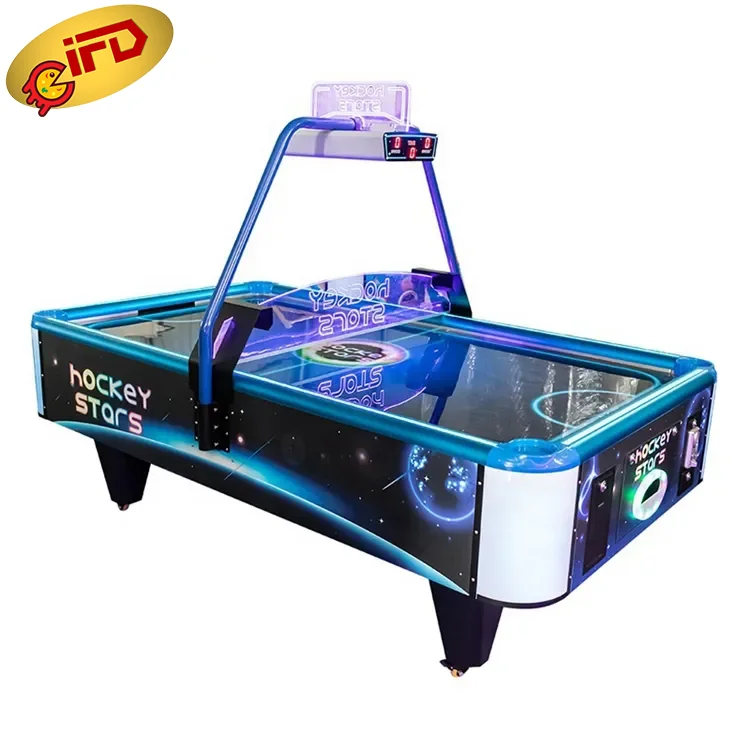 IFOND GAMES 2 Players Classic Sport Air Hockey Game Machine Kids Adults Coin Operated Air Hockey Arcade Table With Electronic Sc