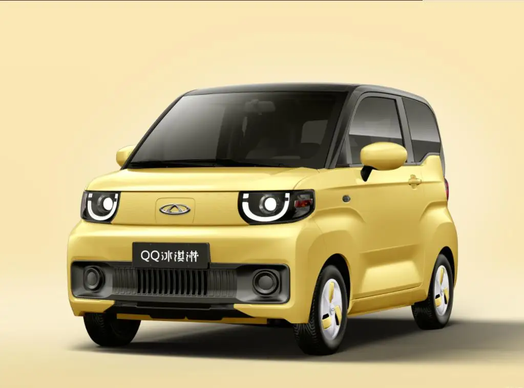 In Stock Low Price Top Configuration Electric Cars Fast Charge Battery Chery qq Advanced Version