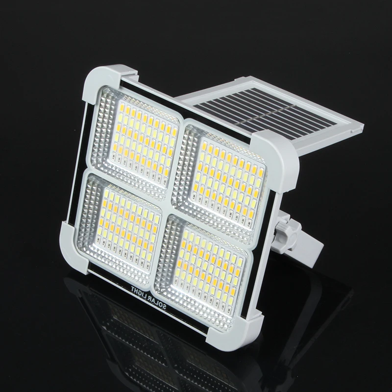 3000K Warm Light 4000K Warm White light 6000K white dimming LED rechargeable floodlight Solar camping light