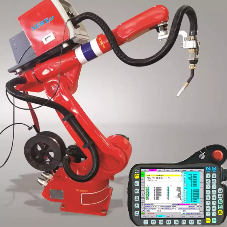 automatic welding robot manipulator welding robot arm 6 axis similar with kuka robot industrial