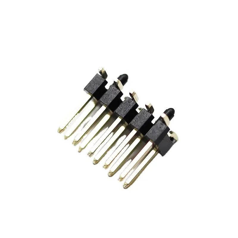 Custom pitch 2.0mm height 1.0mm 1.5mm 2.0mm positions 2-40pin PIN Header dual row  SMT with locating post Connector for PCB
