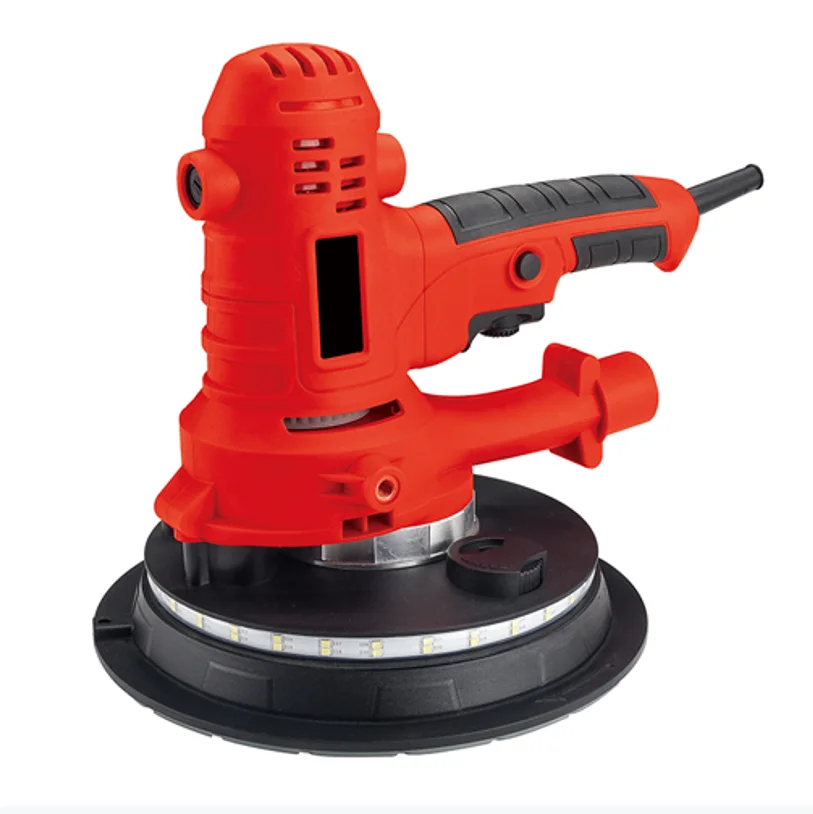 New Power Dustless electric hand tools electric drywall sander machine with LED