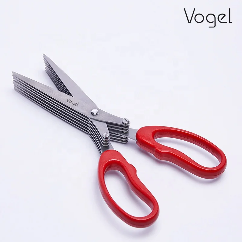 High Quality  Scallion Scissors Stainless Steel vegetable Kitchen  Scissors
