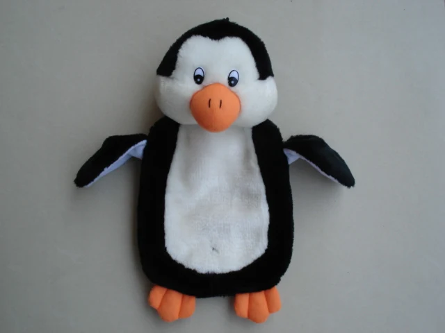 China hot water bag with penguin cover