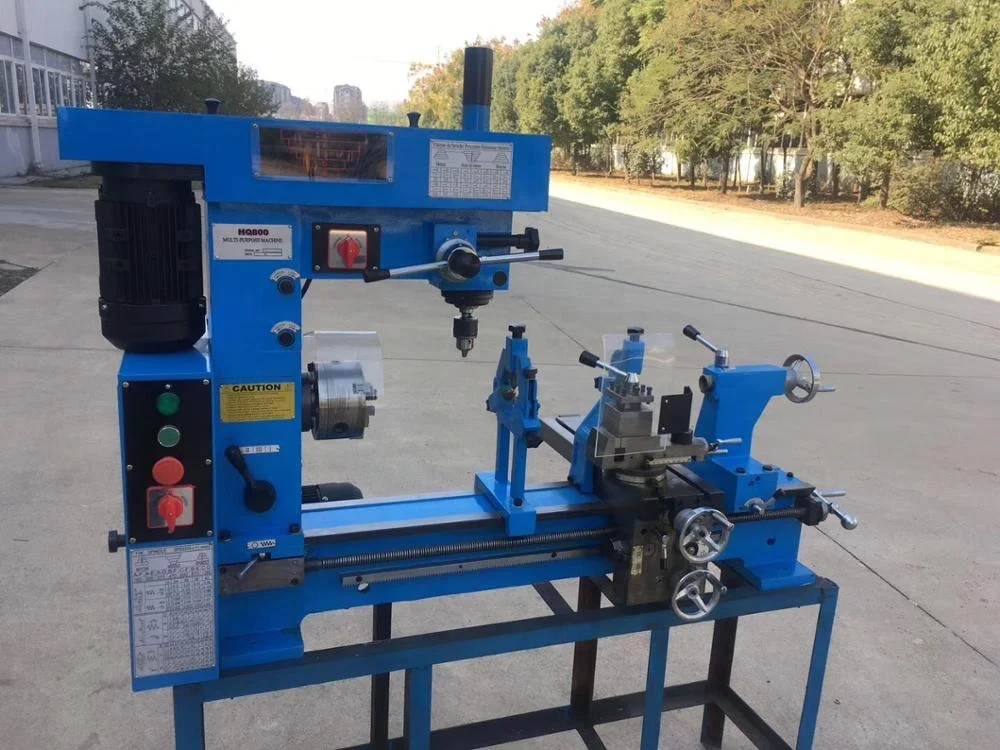 HQ800 Multi purpose Small  type drilling milling combo turning multipurpose machine tools