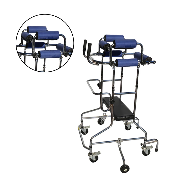 Lower limb auxiliary walking device for rehabilitation training
