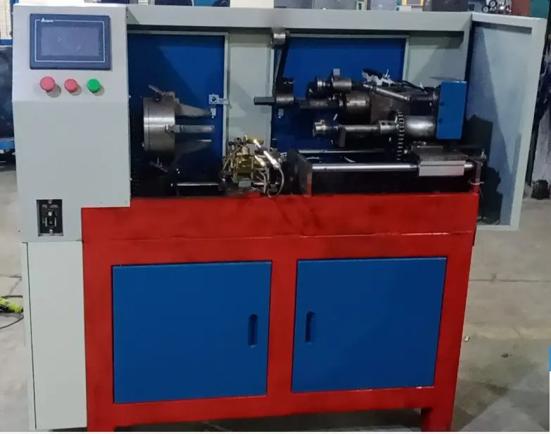 single wall glass  threading rolling  bottle jar processing machinery