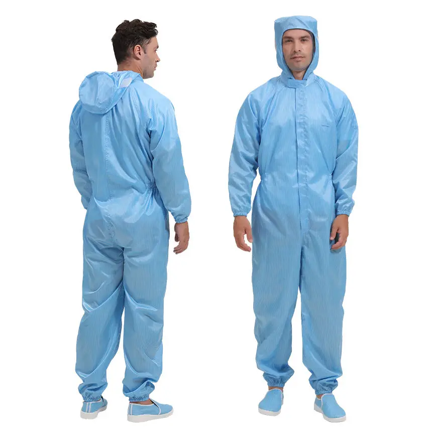 Hot Selling Reusable Camouflage Coverall Safety Clothing Reusable Waterproof Antistatic Clothes Cleanroom Garments