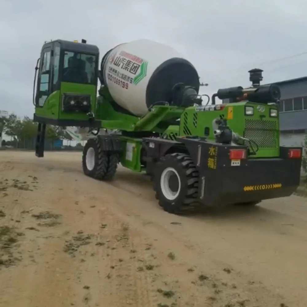 Zhongke Jufeng miniaturized 3.5 cubic meters C self-feeding mixer