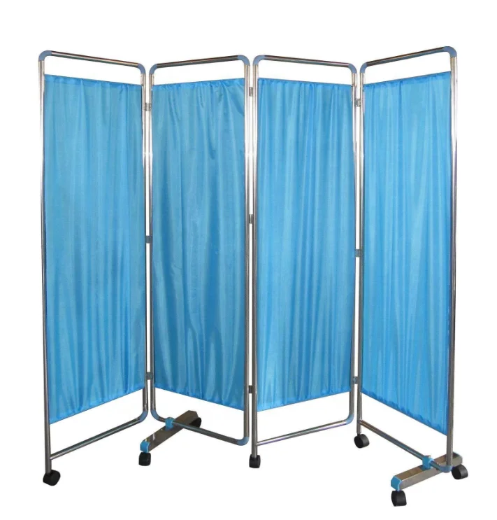 Medical Hospital Ward Screen Medical Screen 4 Folding hospital Privacy Screens