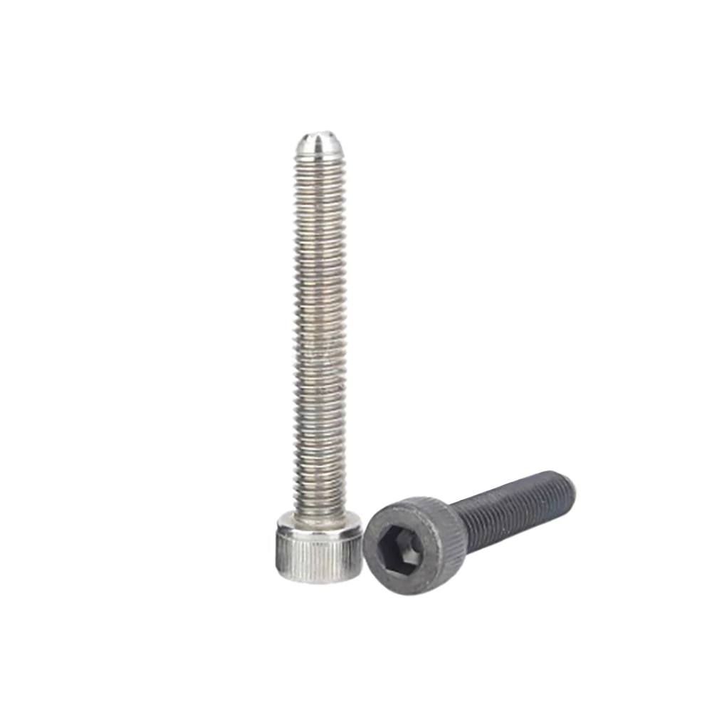 Stainless Steel Carbon Steel  Outlet Sliced Bead Ball Spring Load Plunger Pin With Socket Head Cap