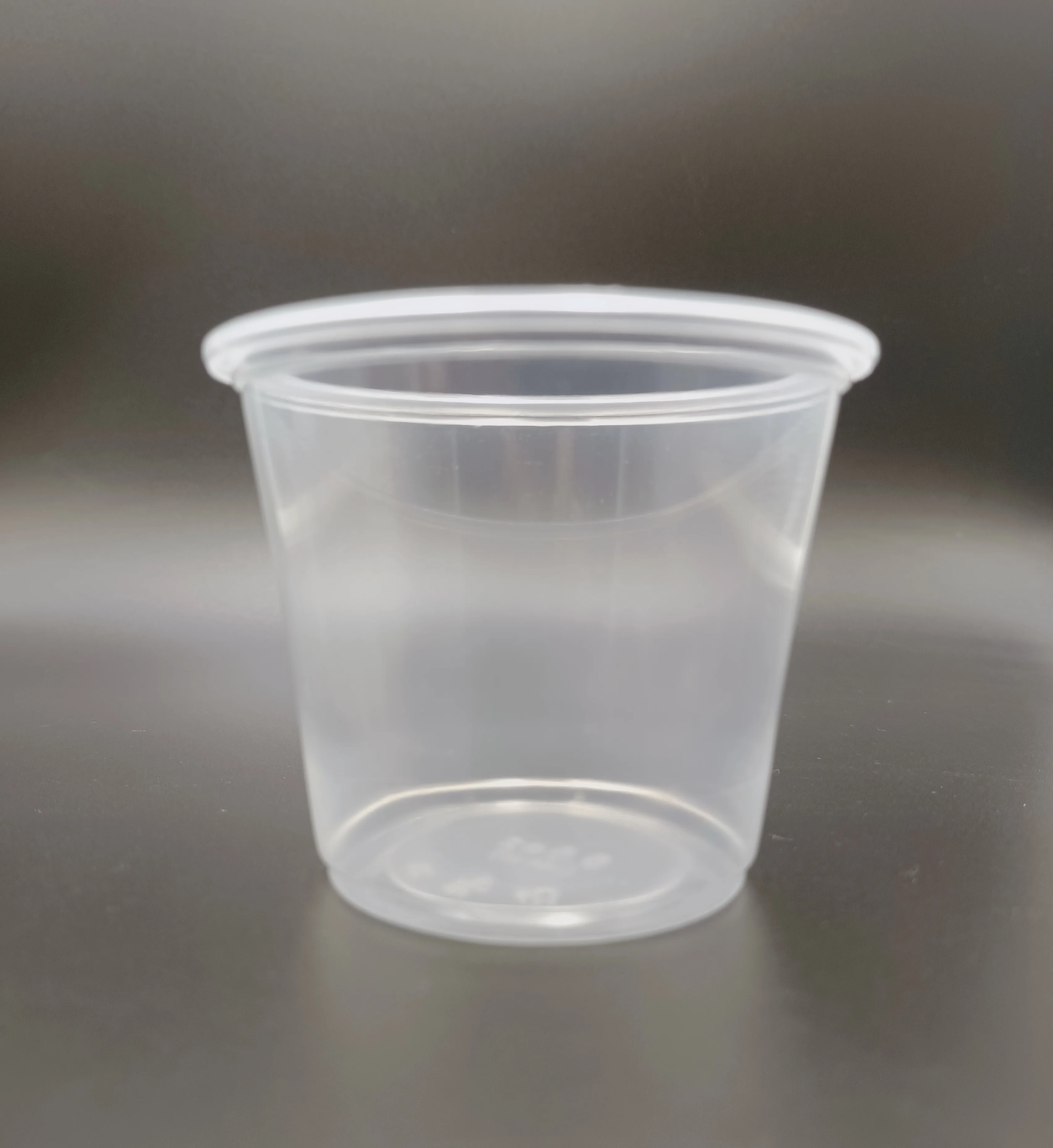 74mm PP cup 95ml 115ml 160ml  Disposable take away sauce cup plastic cups