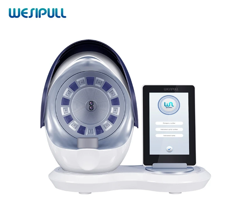 Professional Skin Moisturizing Detector 3D Full Face Magic Mirror For Beauty Clinic