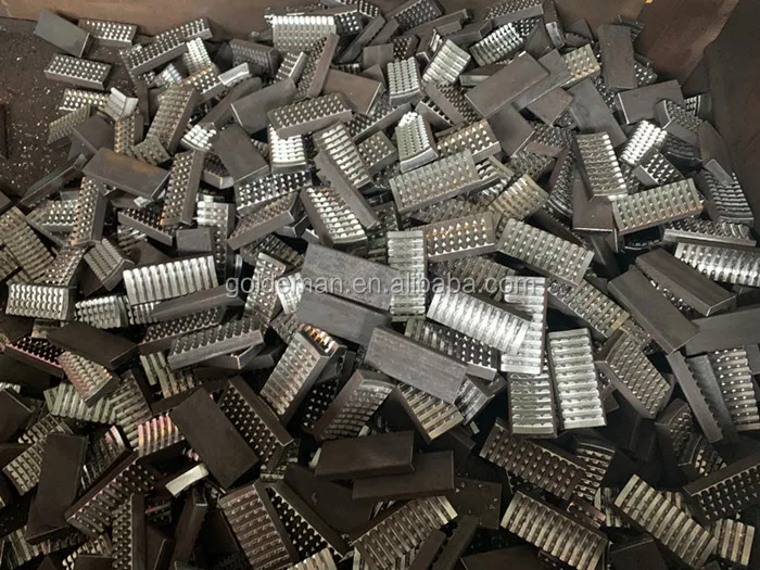API Manual Tong Dies Slip Inserts High Manganese Steel Drill Pipe Used Condition Drilling Tool Well Drilling Forging Mining