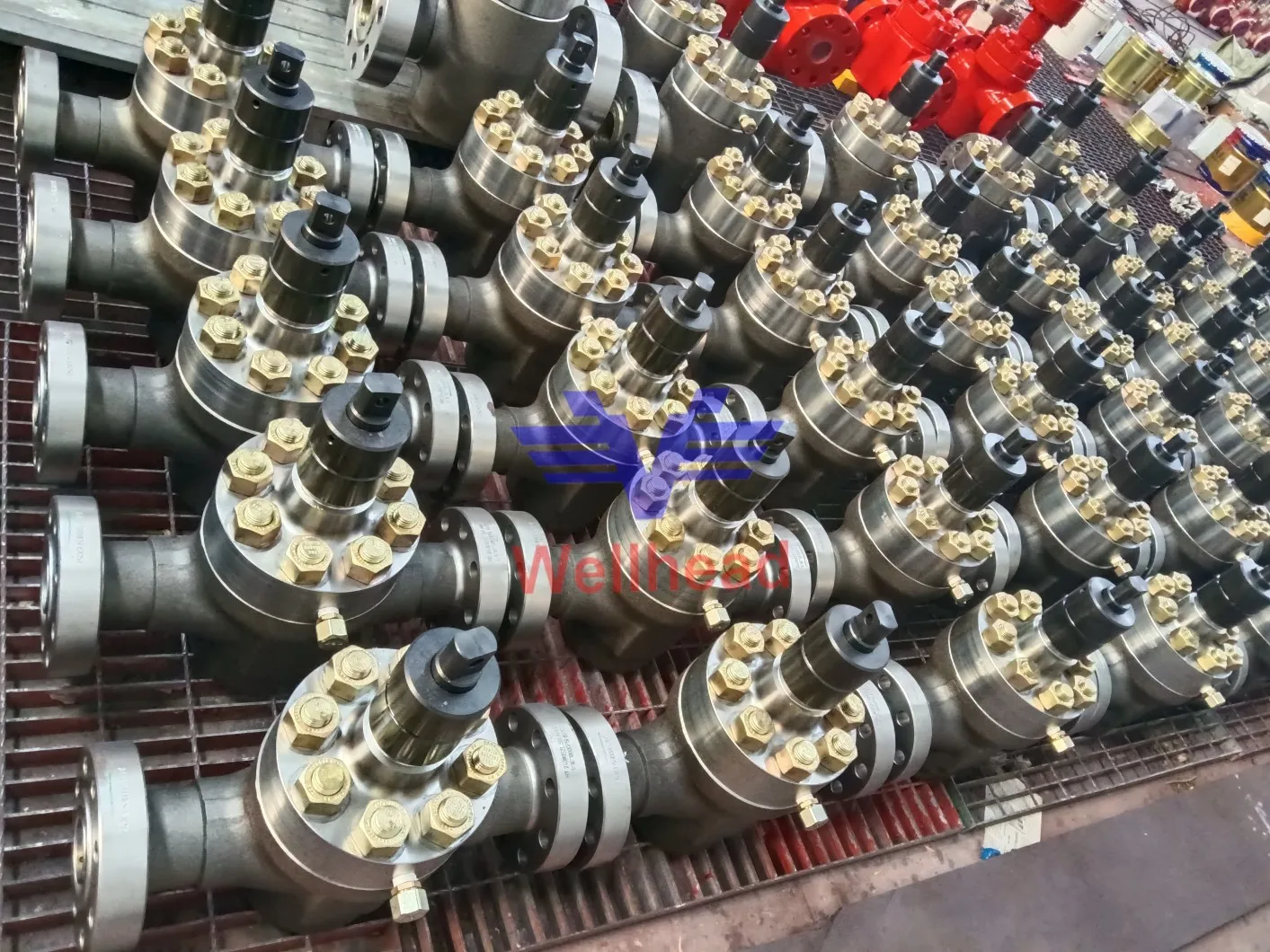Manual Double Metal Seal Gate Valve Full-Bore Slab Gate Valve Designed And Manufactured By Jiangsu Wellhead