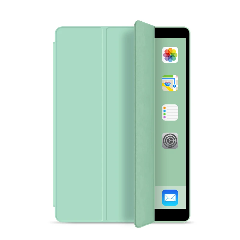 Smart Magnetic Tablet PU Leather Soft Case for ipad mini123, Auto Sleep Wake Cover for ipad mini123