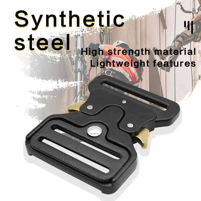 Jensan Custom Good Quality 38mm Tactical Buckle Adjustable Quick Side Release Buckle For Full Body Harness