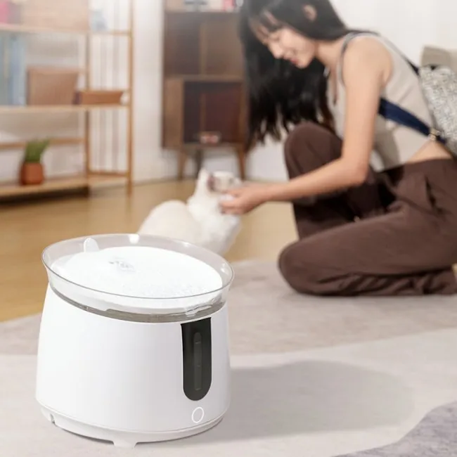 Smart Induction Self-Circulating Silent Pet Fountain Cat Dog Water Drinking Automatic Pet Water Dispenser Cat Drinking Fountain