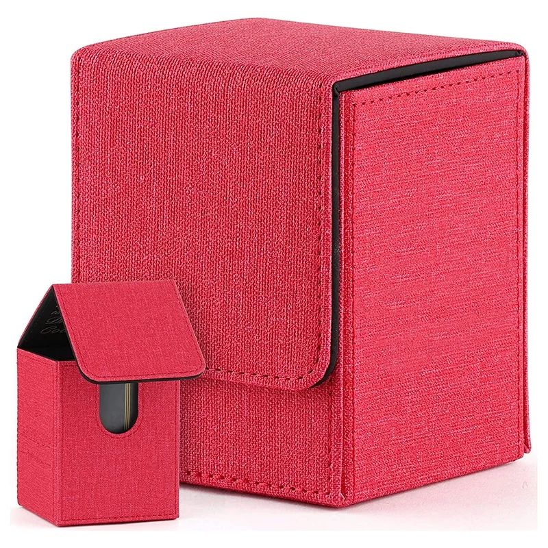 Magic Deck Box Holder for Collectible Card Deck Storage Box Compatible with Trading Card Games