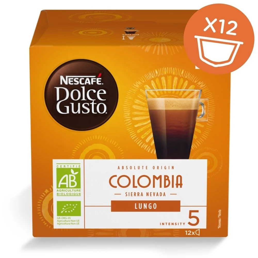 Nescafe Dolce Gusto Cafe Au кофейный молоток x16 капсулы