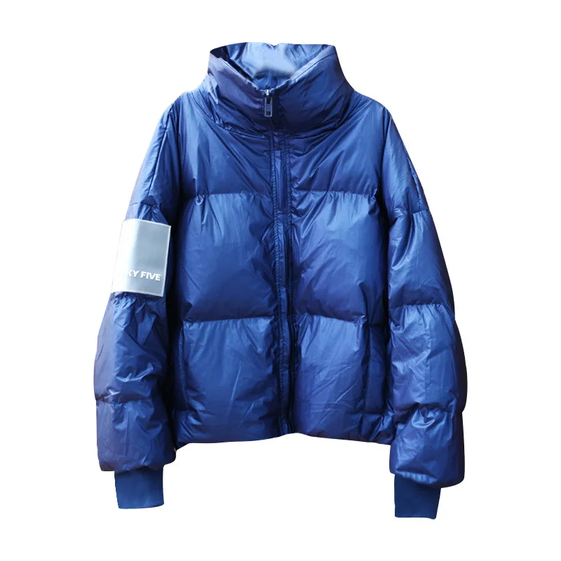 China Daunenjacke Top Quality Shiny Puffer Down Coat Winter Jackets and Outerwear for Women