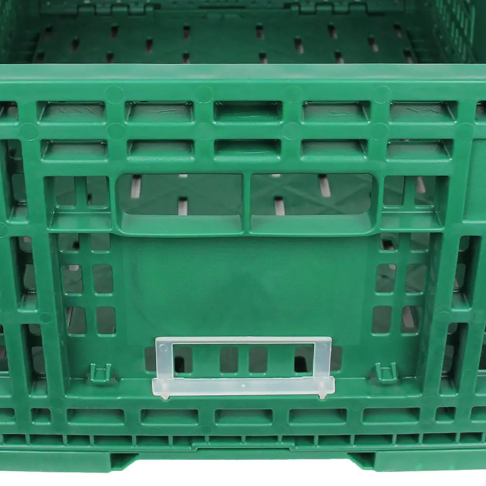 New Item Plastic Material Mini Crate 60*40*22 Cm Collapsible Storage Basket