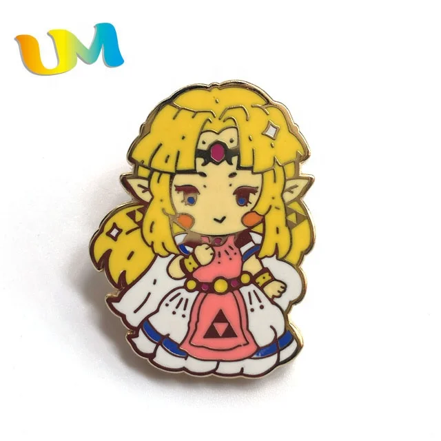 Wholesale Cheap Custom Anime Kpop Badges Metal Hard Enamel Pins China Maker