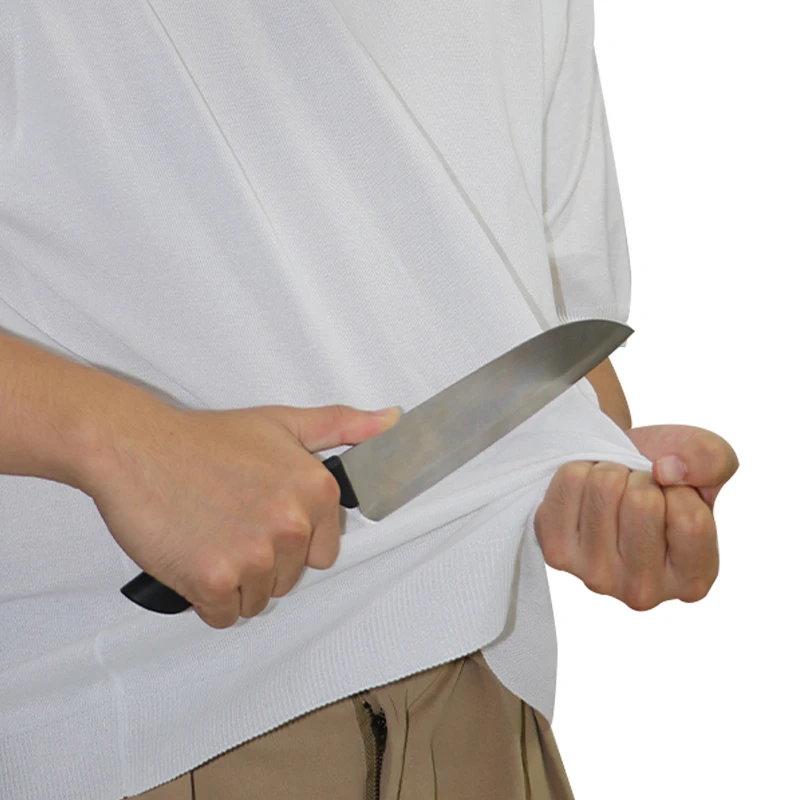 Flexible Hppe Knife Proof Cut Resistant Anti Cut Resistant Men Clothes Shirts