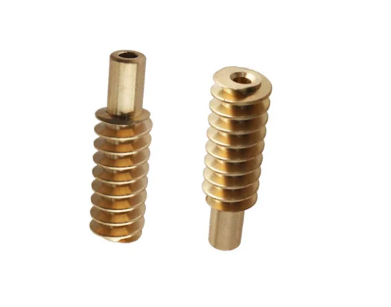 
China factory produces worm gear reducer gear worm processing 