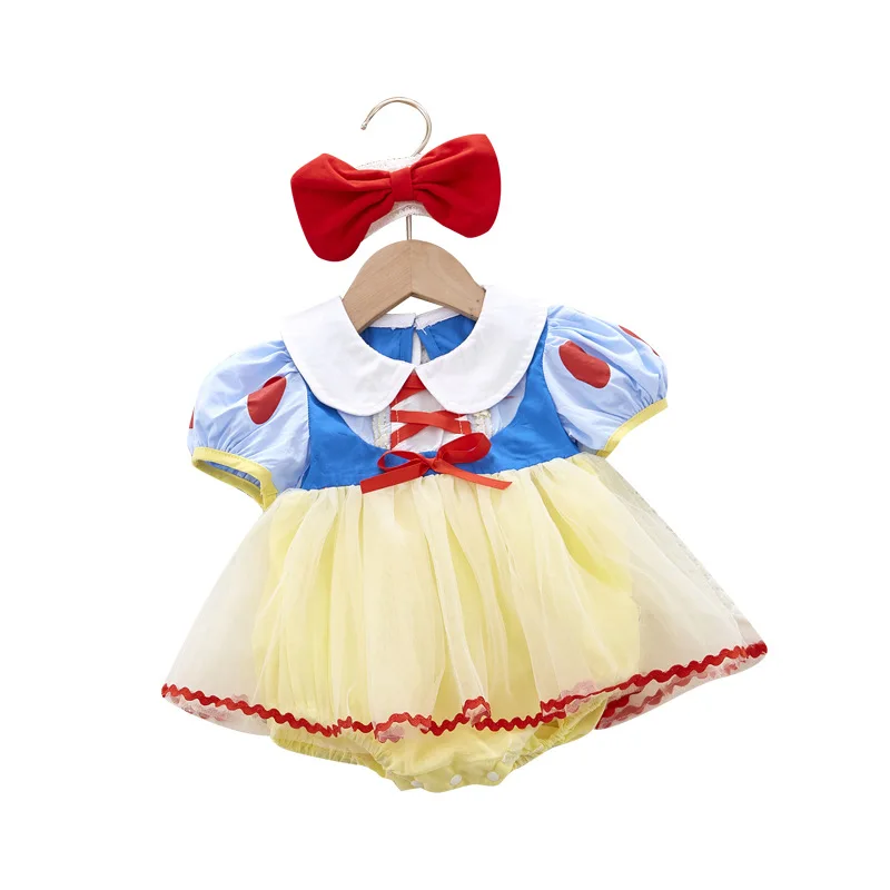 Snow White Children Fancy Girls Party Princess Dress UP Kids Cosplay Carnival Halloween Costumes Christmas Dresses