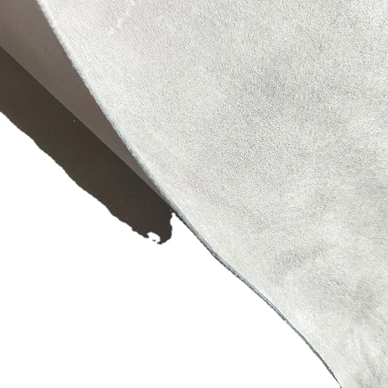 pig skin suede nubuck for for sports shoes and leisure shoes upper pig leather