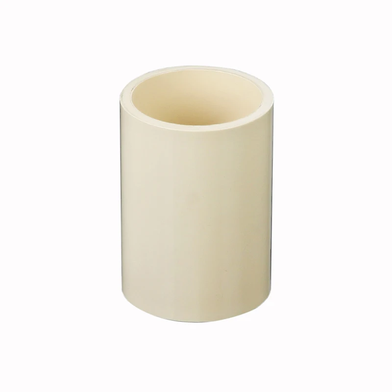 OEM Manufacturer customized injected injection parts PVC plastic parts fitting pipe fittings socket for pipe